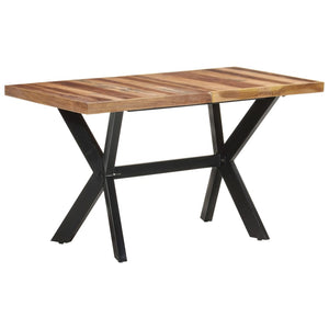 Massivholz Esstisch Honigfarben 140 cm
