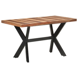 Massivholz Esstisch Honigfarben 140 cm
