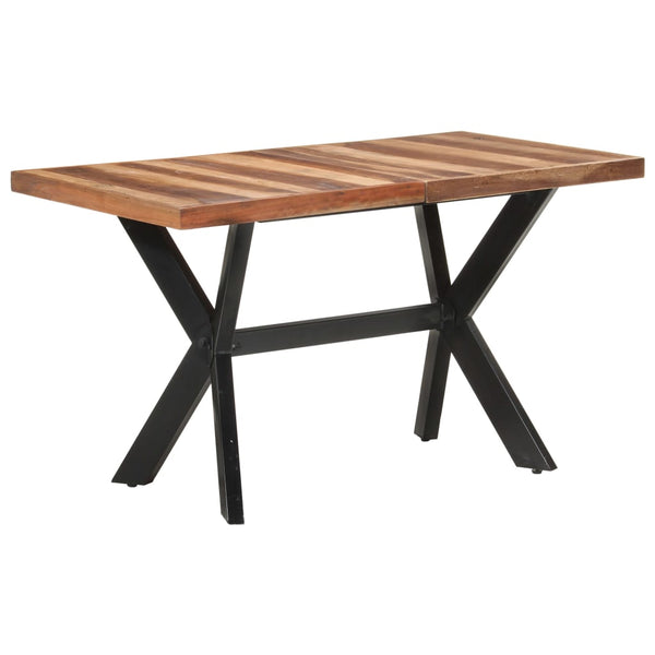 Massivholz Esstisch Honigfarben 140 cm