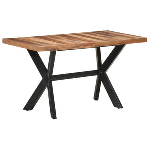 Massivholz Esstisch Honigfarben 140 cm