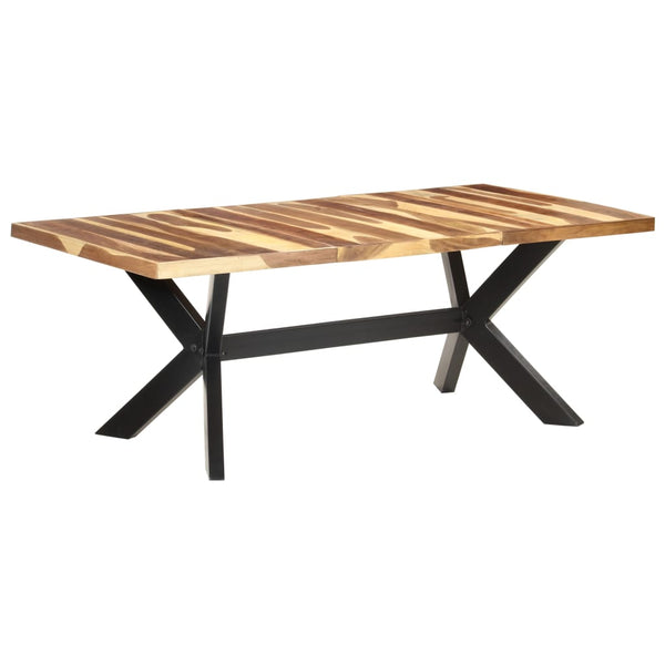 Esstisch Massivholz Honigfarben 200x100 cm