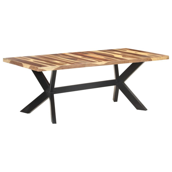 Esstisch Massivholz Honigfarben 200x100 cm