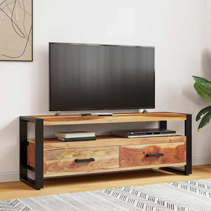 TV-Schrank Massivholz Honigfarben 120 cm