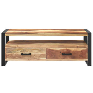 TV-Schrank Massivholz Honigfarben 120 cm