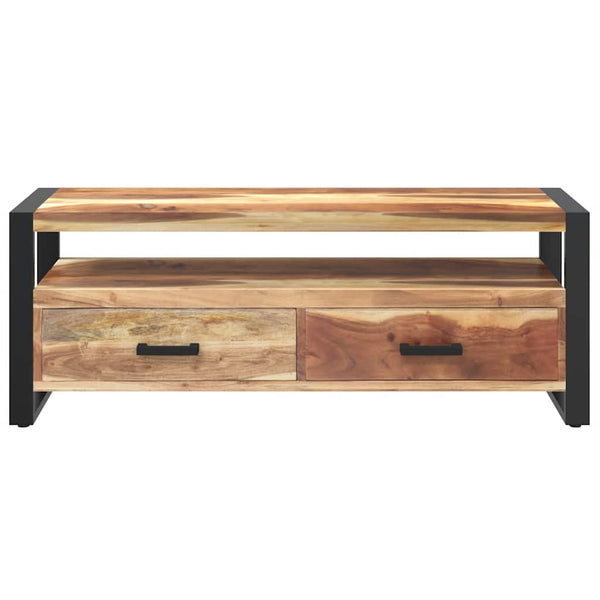 TV-Schrank Massivholz Honigfarben 120 cm