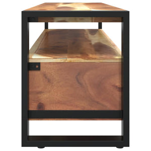 TV-Schrank Massivholz Honigfarben 120 cm