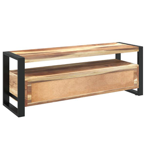 TV-Schrank Massivholz Honigfarben 120 cm