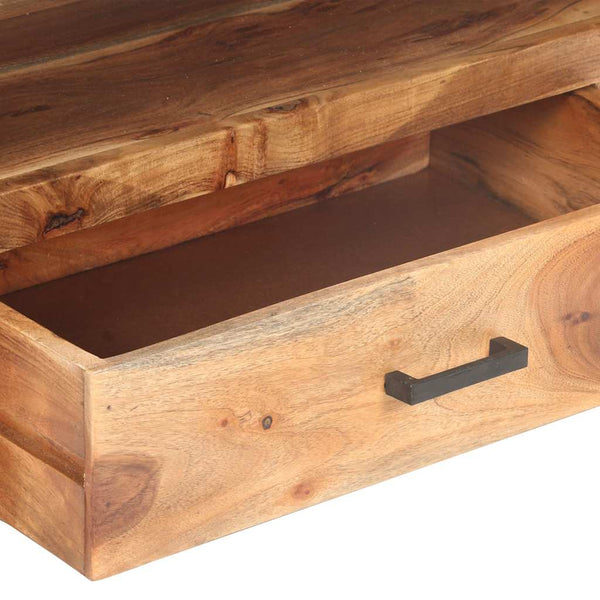 TV-Schrank Massivholz Honigfarben 120 cm