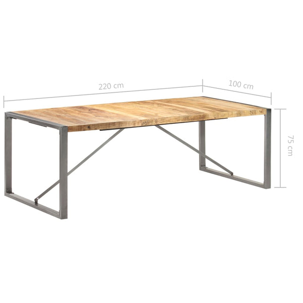 Esstisch Mango Massivholz 220 cm