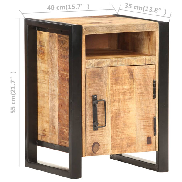 Nachttisch Mango Massivholz 40x35x55 cm