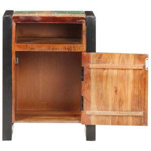 Massivholz Nachttisch Altholz 40x35x55 cm