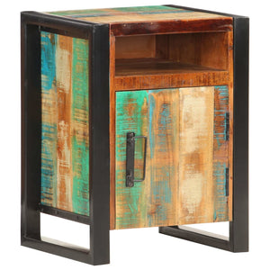 Massivholz Nachttisch Altholz 40x35x55 cm