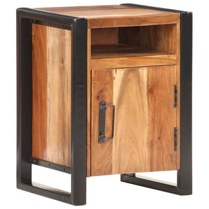 Nachttisch Akazie Massivholz 40x35x55 cm