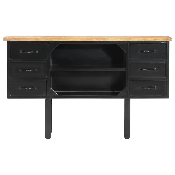 Sideboard aus Mango-Holz und Stahl, 110 cm