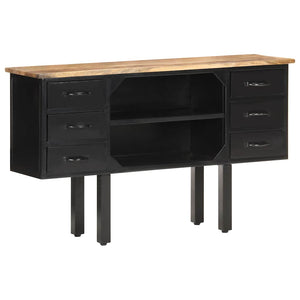 Sideboard aus Mango-Holz und Stahl, 110 cm