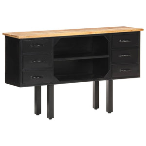 Sideboard aus Mango-Holz und Stahl, 110 cm