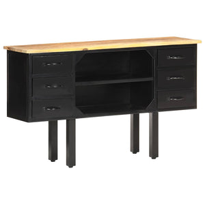 Sideboard aus Mango-Holz und Stahl, 110 cm