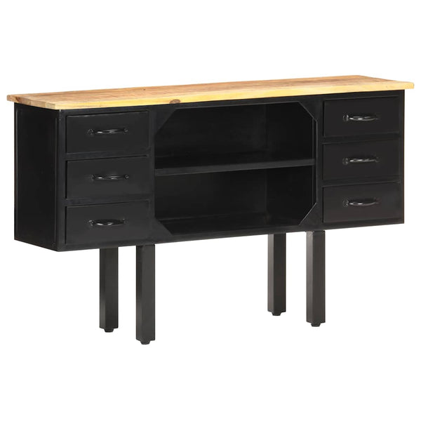 Sideboard aus Mango-Holz und Stahl, 110 cm