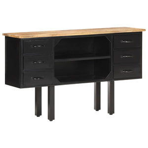 Sideboard aus Mango-Holz und Stahl, 110 cm