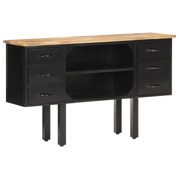 Sideboard aus Mango-Holz und Stahl, 110 cm