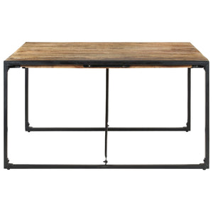 Esstisch Raues Mangoholz 140x140 cm