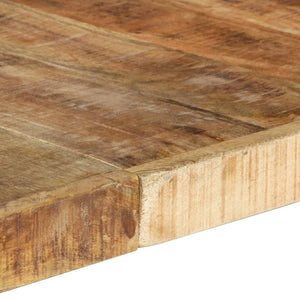 Esstisch Raues Mangoholz 140x140 cm