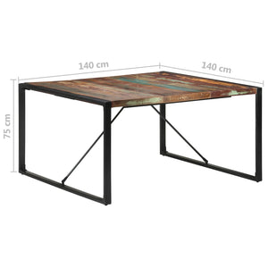 Esstisch Altholz Massiv 140x140 cm