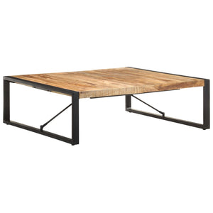 Couchtisch Raues Mangoholz 120x120 cm