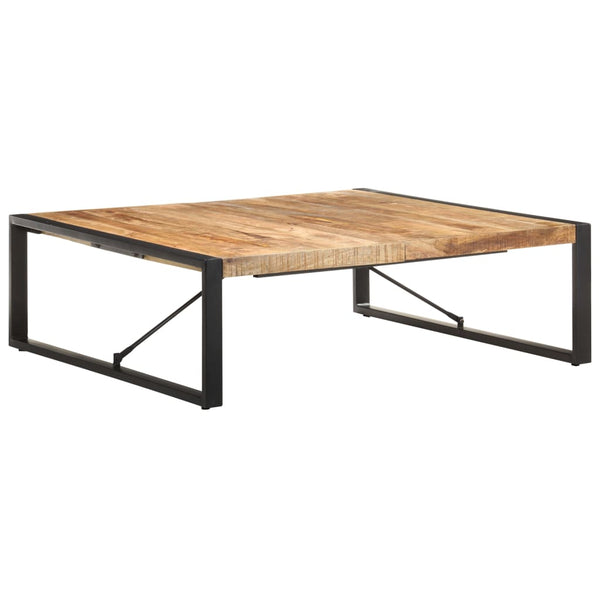 Couchtisch Raues Mangoholz 120x120 cm