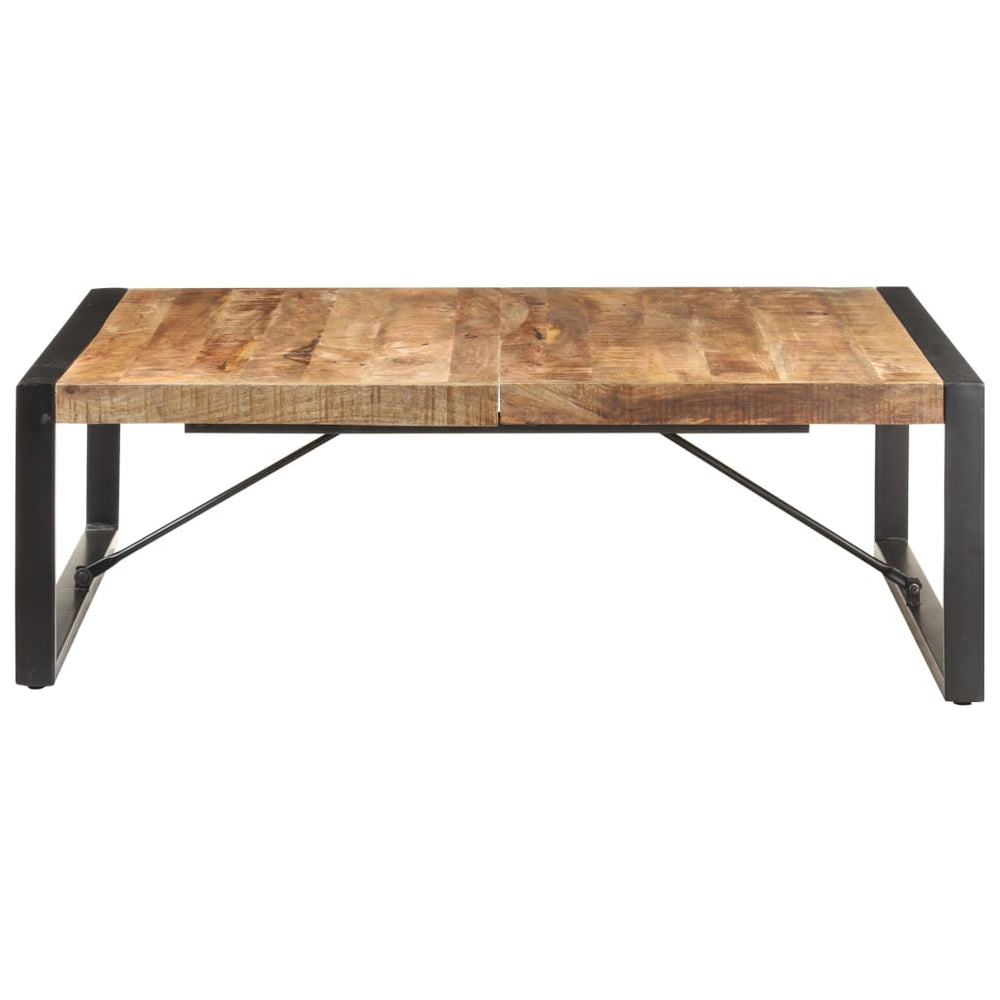Couchtisch Raues Mangoholz 120x120 cm
