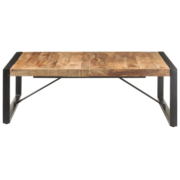 Couchtisch Raues Mangoholz 120x120 cm