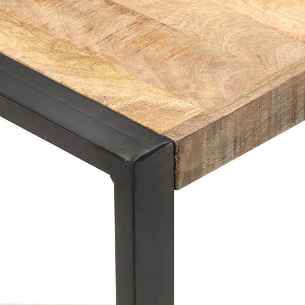 Couchtisch Raues Mangoholz 120x120 cm