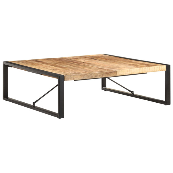 Couchtisch Raues Mangoholz 120x120 cm