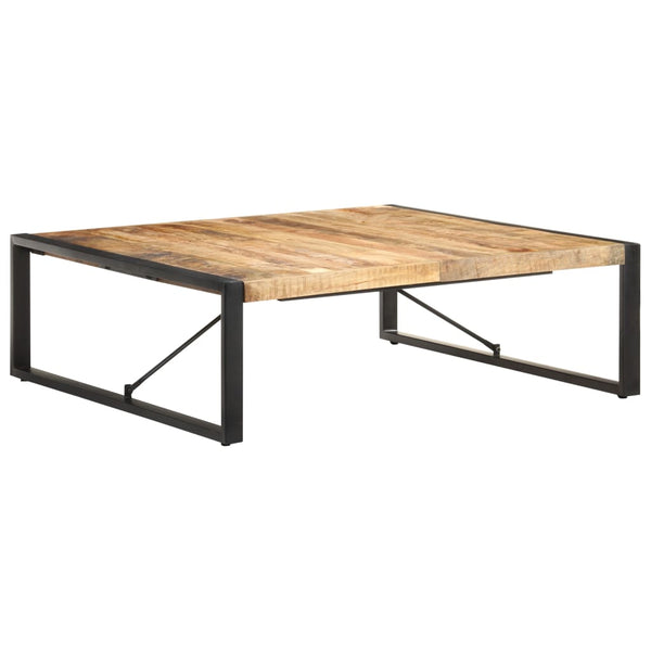Couchtisch Raues Mangoholz 120x120 cm