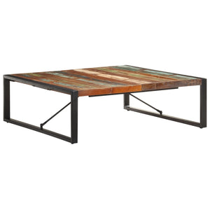 Couchtisch Altholz Massiv 120x120 cm