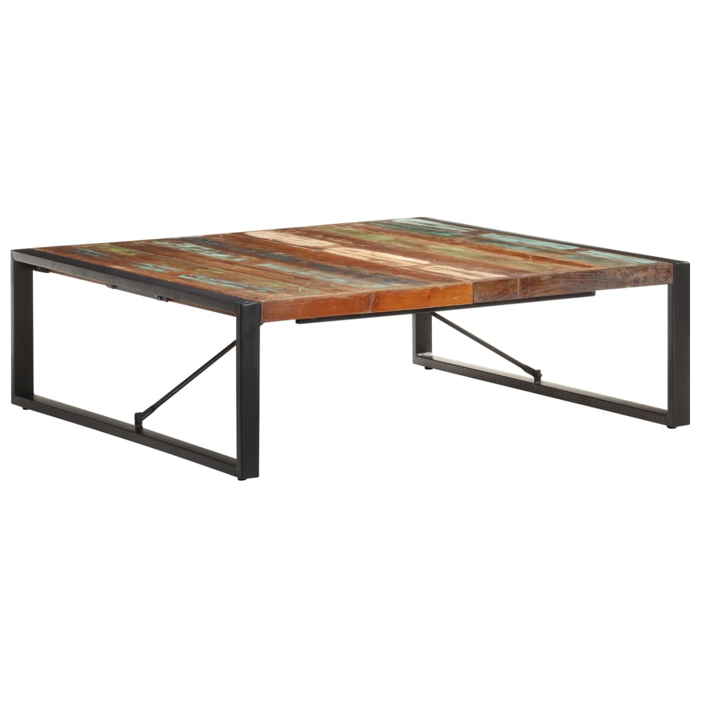 Couchtisch Altholz Massiv 120x120 cm