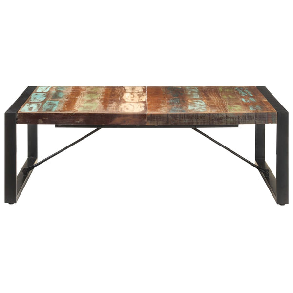 Couchtisch Altholz Massiv 120x120 cm