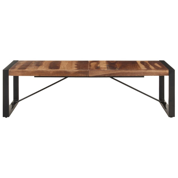 Massivholz Couchtisch 140x70 cm