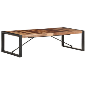 Massivholz Couchtisch 140x70 cm