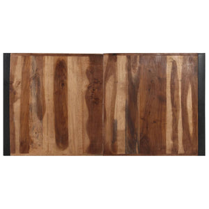 Massivholz Couchtisch 140x70 cm