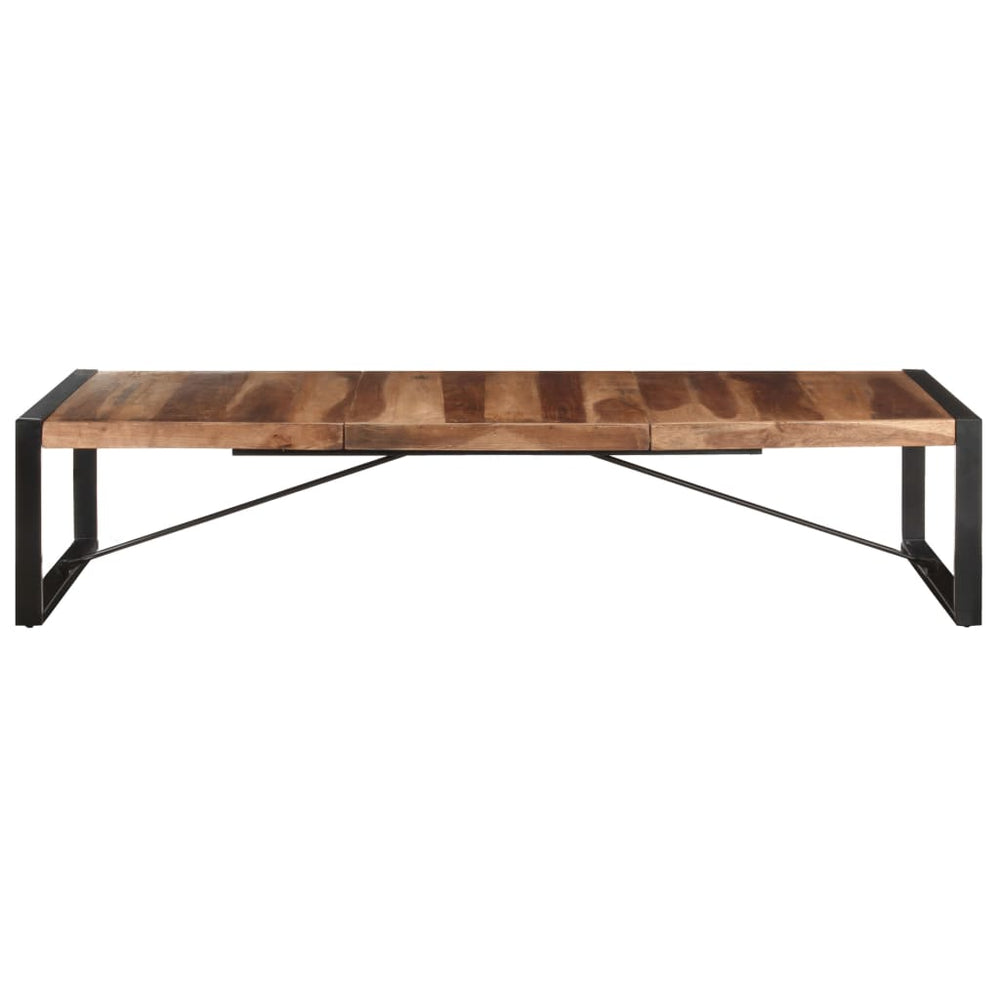 Massivholz Couchtisch 180x90 cm