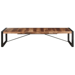 Massivholz Couchtisch 180x90 cm