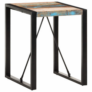 Esstisch 60x60 cm Recyceltes Massivholz