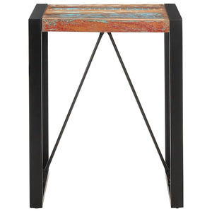 Esstisch 60x60 cm Recyceltes Massivholz