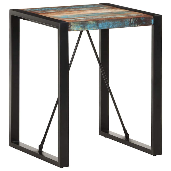 Esstisch 60x60 cm Recyceltes Massivholz