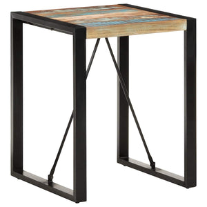 Esstisch 60x60 cm Recyceltes Massivholz