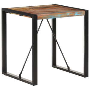 Esstisch 70x70 cm Recyceltes Massivholz