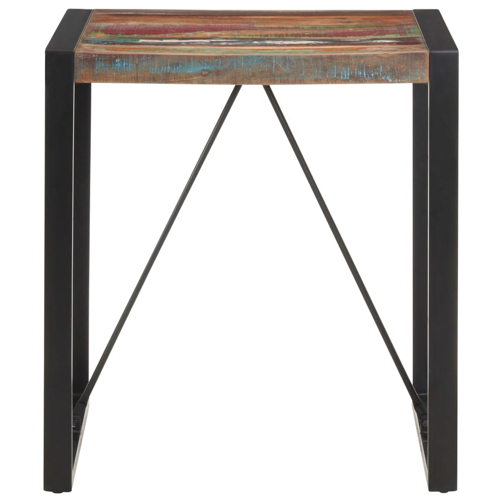 Esstisch 70x70 cm Recyceltes Massivholz