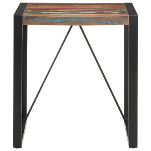 Esstisch 70x70 cm Recyceltes Massivholz