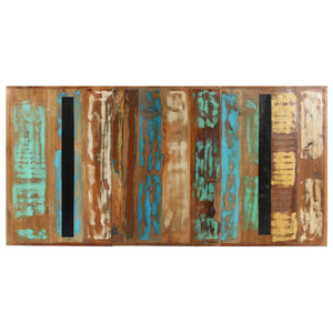 vidaXL Table de salle à manger 160x80x76 cm Bois de récupération massif